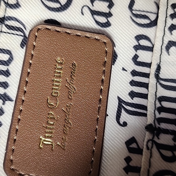 Juicy Couture Blue and Brown Logo Backpack main image 3